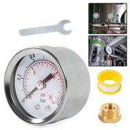 Fuel 8npt3 Oil Pressure Gauge 0-15psi Car Pressure Gauge Joint Accessories 1 Modified Pressure Gauge