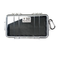 PELICAN 1060 Micro Case Transparent Mini Waterproof Airtight Box (Black)