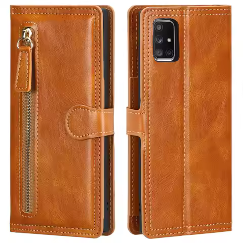 Leather Skin Flip Wallet Book Phone Case Cover For Samsung Galaxy A51 A71 4G Case A515F A715F Cover 