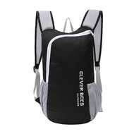CLEVER BEES Folding Travel Portable Backpack - L38 - Black