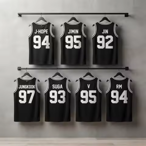 Name Kpop Basketball VEST Jersey Kpop Tank Top Jersey for Teen Women Men BTS World Tour 2026 Concert