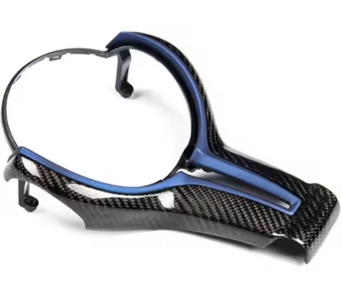 steering wheel decoration insert trim cover with carbon fiber for B MW F80 F82 F10 F31 F36 X1 X2 X3 