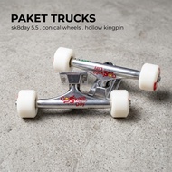 SPARKLE - ENIGMA truck package Skateboard hollow truckset complete package