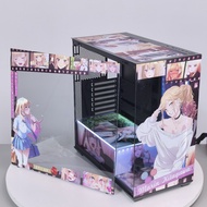 SAMA computer case ATX M-ATX black support water cooling fan 240 computer case