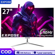 EXPOSE gaming monitor 144Hz 19/24/27 inch pc curved 2K/4K monitor 24 inches laptop Desktop computer monitor 75Hz IPS panel 1080P with wall mount 165hz