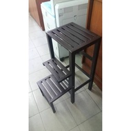 METAL 3 TIER STEP STOOL LADDER FOLDING CHAIR FOLDABLE CHAIR FOLDING LADDER KERUSI / Kerusi Tangga Lipat