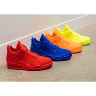 Daigou Air Jordan 4 Flyknit Woven Joint AJ4 Four-Color Basketball Shoes AQ3559-700