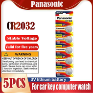 [SG Stock] Panasonic CR2032 CR2025 CR2016 CR 2032 Lithium Battery Coin Batteries Button Cell 2025 20