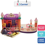 EZCORNER FROZEN Asument Park Frozen Storage Store with Light and Sound Frozen Kitchen Set Frozen Toy