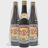 丸吉 甲等 陳年蔭油膏 520ml 三瓶入