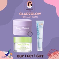 [READY] Glad2glow BPOM | Glad2glow Sunscreen | Glad2glow Blueberry Moisturizer | Glad2glow Centella 