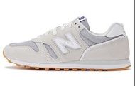 New Balance NB 373 復古舒適 合成革防滑耐磨輕便 低幫 休閒跑步鞋 男女同款 灰色 d寬