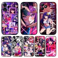 Mobile phone black case anime Oshi no Ko (Z-4) for OPPO R9 F1 Plus R9S Reno 2 2Z 2F 3 4  Pro 5 5F Li