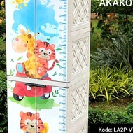 PLASTIC WARDROBE / CLOTHES WARDROBE MULTIPURPOSE RACK ONE LAYER ssn 4