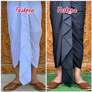 Pakaian Adat Kamen Kamben Bali Pria Cowok Putih Hitam Prade Emas