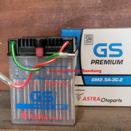 Aki GS Astra Basah GM2.5A-3C-2 Motor GL Pro GL Max Accu 12v 2.5a