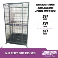 Cat Cage | Sangkar Kucing Heavy Duty | Kandang Besi Kukuh
