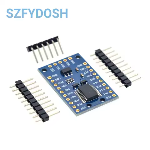 PCF8575 Module Expansion IO Port Expander Board DC 2.5-5.5V I2C Communication Control 16 IO Ports Fo