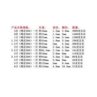 War Resistant 304 Stainless Steel Round Nails Foreign Nails Iron Nails Yuan Nails Round Nails 5 Poin