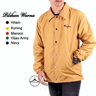 AKN - MEN'S DISTRO COACH JACKET / CASUAL MEN'S WINDBREAKER JACKET / ORIGINAL WANGKERS WATERPROOF COA