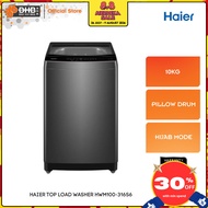 Haier 10KG Top Load Washer HWM100-316S6 Auto Washing Machine Pillow Drum Hijab Mode HWM100316S6 Mesi