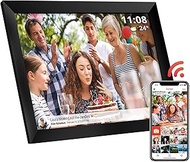 Atlantis 10 Inch WiFi Digital Photo Frame, Touch Screen, Share Photos and Videos via APP, Digital Ph