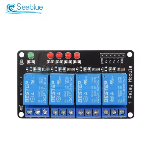 3V 1 2 4 Channel Relay Module Low Level Trigger With Lamp Relay Output 1 2 4 Way Relay Module For Ar