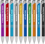 Chris.W 10pcs Cute Accountant Pens, Be Audit You Can Be Funny Accountant Gifts, Ballpoint Pens for F