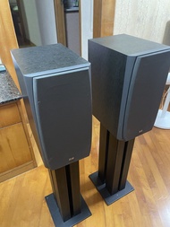 ELAC 書架喇叭 一對連喇叭架