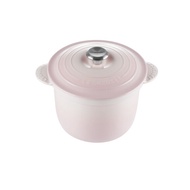 RICE POT 20CM SHELL PINK SS KNOB