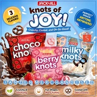 JM FG-0112 | Jack n' Jill | 3 PACKS | Choco Knots | Berry Knots | Milky Knots [28G] [J]