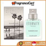 Calvin Klein Eternity Summer Daze 2022 EDT for Men (100ml) [New 100% Authentic Perfume FragranceCart] Eau De Toilette