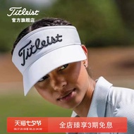 Titleist Titleist Titleis หมวกแก๊ปไม่มีหมวกกันแดดสำหรับผู้หญิง23มาใหม่ล่าสุดหมวกกอล์ฟ