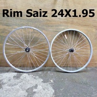 Bicycle Rim MTB 24X1.95 Rim Basikal 24 Mountain Bike