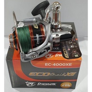 ❗❗ส่งด่วน❗❗ รอกสปินนิ่ง pioneer รุ่น ECO braid XE เบอร์ EC-2000XE/ 3000XE/ 4000XE พร้อมสาย pe/ รอกสป