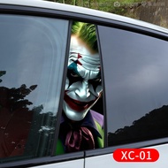 2-Pack Halloween Car Center Column Sticker B Column Sticker