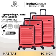 AVANTI HABITAT 3-IN-1 Luggage Set【20"+26"+30"】Front Opening Suitcase Laptop Compartment EXPANDABLE L