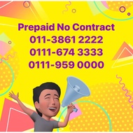 VIP number prepaid AAAA series 33333 99999 Nombor Cantik Senang Ingat