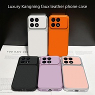 Honor X8A Case Solid Color Large Window Casing For Honor X8A Phone Case