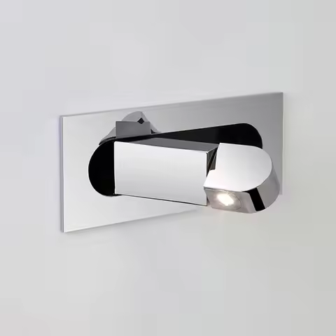 Recessed LED Wall Lamp Folding Rotatable Adjustable Bedroom Bedside Reading wall sconce Study Corrio