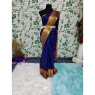 NEW LAUNCHING OF SAREE SOFT COTTON TOP DYED SAREE W JARI PATTA BLOUSE / / SOFT COTTON MATERIAL