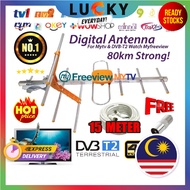 UHF HDTV Digital TV Antenna Aerial HD-202 MYFREEVIEW DVBT2 MYTV
