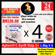 Aptamil Kid C-SynB Step 1+ (1 year old+) (1.8kg X 4) Exp: 07/2027