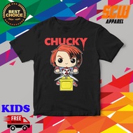 KIDS CHUCKY TSHIRT HIGH QUALITY COTTON UNISEX TEE