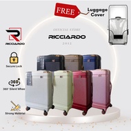 RICCIARDO MURAH B15 ABS+PC USB Charger bagasi 20/24 Inch TRAVEL BAG,Trolley,  Luggage, 行李箱