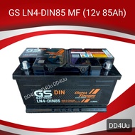 GS LN4-MF แบตเตอรี่รถยนต์ 85แอมป์ แบตรถยุโรป แบตเก๋ง แบตกระบะ ขั้วจม..