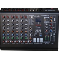 EF Recording Tech PRO-RTX8 - Podcasting Mixer with Bluetooth and DSP