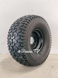 ยางเอทีวีพร้อมกระทะ6นิ้ว 15*6.00-6 ลายรถไถ ยาง ATV ขนาดกระทะ 3รู 15*6.00-6 (ราคาต่อ 1 เส้น)