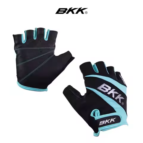1 Pair BKK Fishing Gloves Half Finger Men's Gloves Outdoor Tactical Gloves Sports Shooting Hunting M