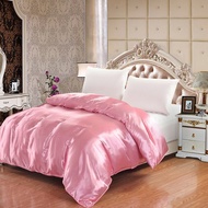 Silk Smooth Ice Silk Duvet Cover Single Piece Summer Pure Color Heavenly Silk Duvet Core Cover for S